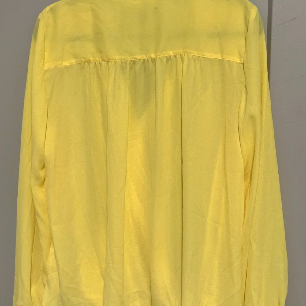 INC International Concepts Women's Yellow Blouse - Picture 4 of 4